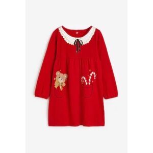 H&M Red Holiday Dress | 8-10 YRS